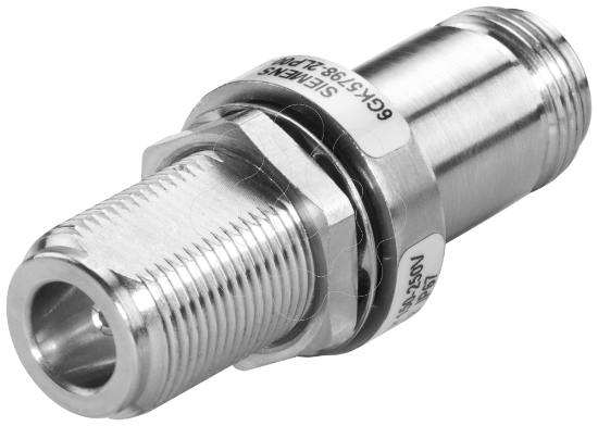 Imagem de Prot. contra raios LP 798-1N p/ antenas SCALANCE W e M, N/N fêmea/conexão fêmea