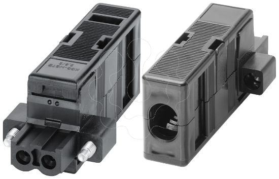 Imagem de Bloco terminal 2 pinos para fonte de alimentação SCALANCE 230 V CA incl. carcaça
