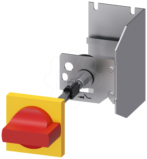 Imagem de Acionamento giratório do acoplamento da porta para chave de potência, S00/S0