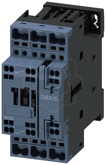 Imagem de Contactor, AC-3e, 17 A/7,5 kW/400V, 3 polos, AC 230V, 50/60Hz, 1NA+1NF