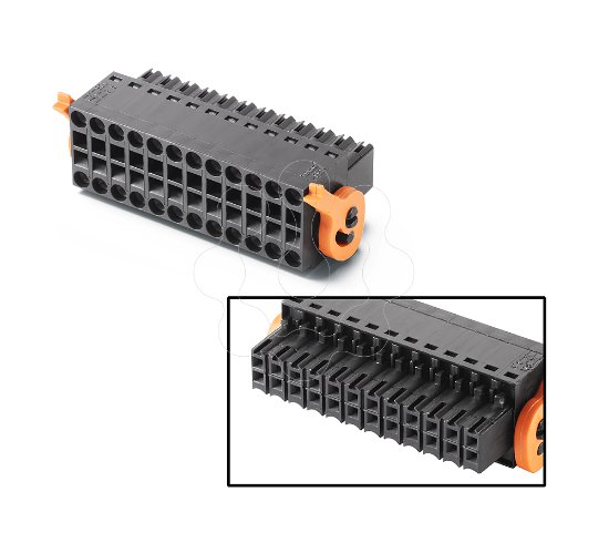 Imagem de Conector, fêmea, 24 pinos