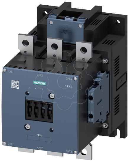 Imagem de Contator, AC-1, 400A/690V, CC 72V, 2NA+2NF, de 3 polos
