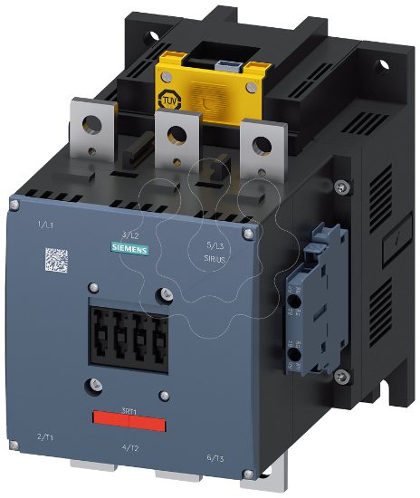 Imagem de Contactor, AC-1, 690 A/690V, 3 polos, AC/DC 200-277V, 2NA+2NF