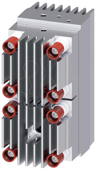 Imagem de Módulo de semicondutor de potência 480 V, para 3RW55, 570 A
