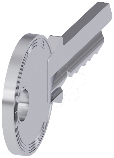 Imagem de Chave para fechadura IKON, número de fecho 360012K1