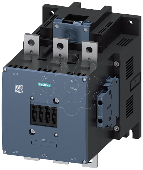 Imagem de Contactor, AC-3e, 400A/200kW/400V, 3 polos, AC/DC96-127V, 2NA+2NF