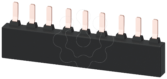 Imagem de Barramento trifásico para 3 chaves de potência S2 distância de separação: 55mm