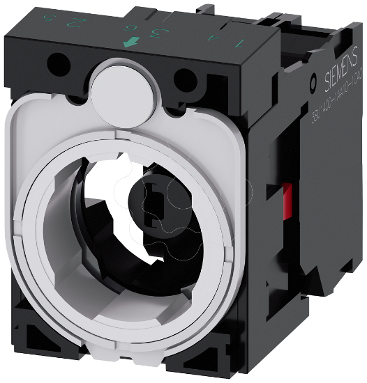 Imagem de Suporte para 3 módulos, 1NF, módulo LED, âmbar, CA/CC 6-24V