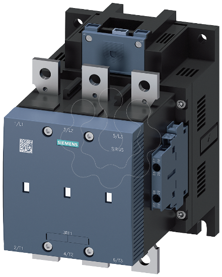 Imagem de Contactor de vácuo, AC-3e, 265A/132kW/400V, 3 polos, AC/DC21-27, 3 V, 2NA+2NF