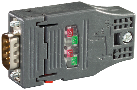 Imagem de SIMATIC NET, PROFIBUS FC RS 485 Plug 180, conect. enc. PB, conexão FastConnect