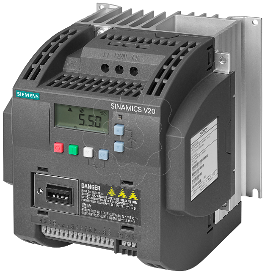 Imagem de SINAMICS V20, 3 CA 380-480 V, 3,00 kW, IP20 / UL open type, FSB