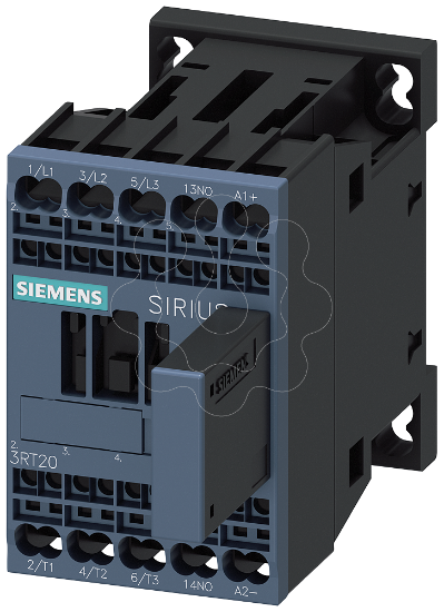 Imagem de Contactor de acoplamento, AC-3e, 12 A/5,5 kW/400V, 3 polos, DC24V, 1NA