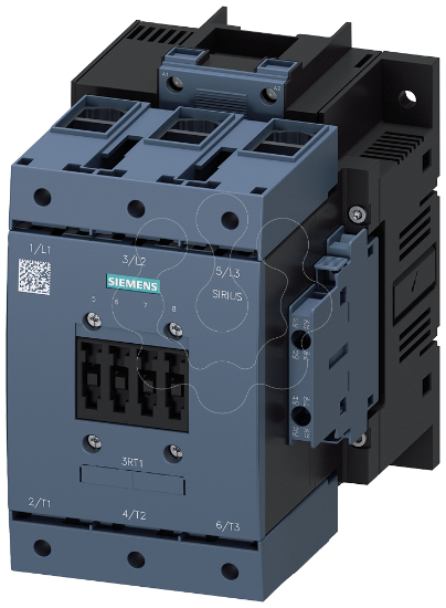 Imagem de Contactor, AC-3e, 185A/90kW/400V, 3 polos, AC/DC23-26V, 2NA+2NF