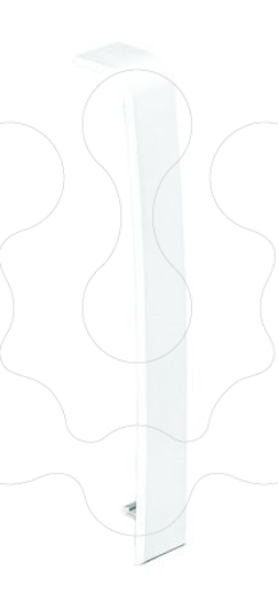 Imagem de JUNTA P/CALHA DE RODAPE 110X20 BRANCA