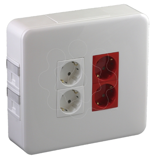 Imagem de P T SAL 2x4+4x4 MOD BR C/ 2SKO VM+2SKO BR+2RJ