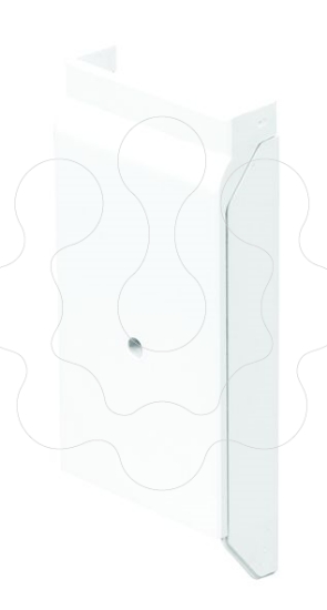 Imagem de DERIVACAO P/CALHA DE RODAPE 110X20 BRANCA