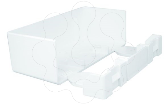 Imagem de TOPO P/CALHA 90X50 LIVRE HALOGENEO BRANCO