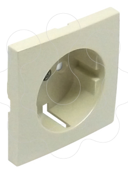 Imagem de CENTRO SCHUKO COM OBTURADOR PEROLA