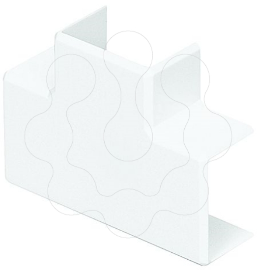 Imagem de DERIVACAO P/CALHA 32X16 LIVRE HALOGEN BRANCA