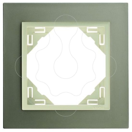 Imagem de ESPELHO SIMPLES TITANIO/PEROLA