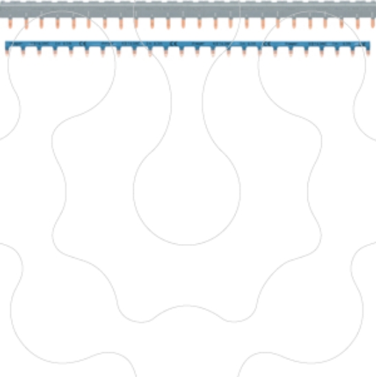 Imagem de Pentes de lig. 3P+N 63A p/sist. P+N 24M