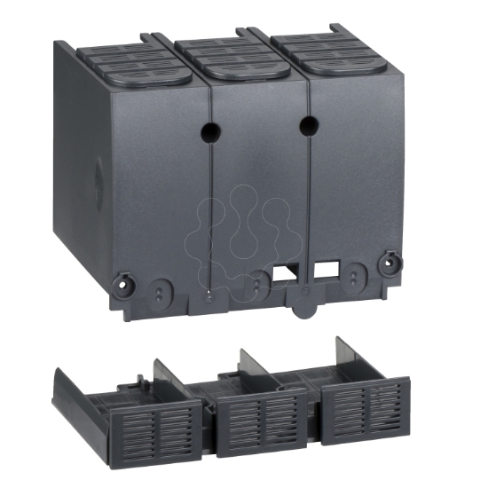 Imagem de Tapa-bornes NSX100/250DC 3P, 3P em série