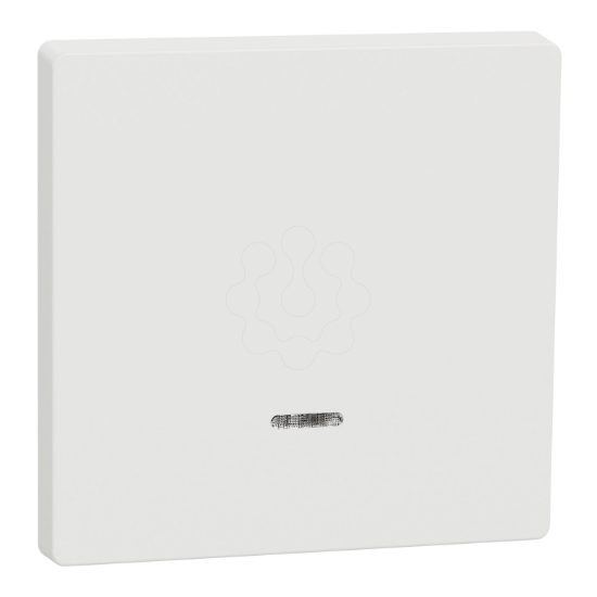 Imagem de D-Life - Tecla simples com visor - Branco Mate