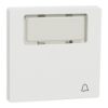 Imagem de D-Life - Tecla símbolo campainha com etiqueta - Branco Mate