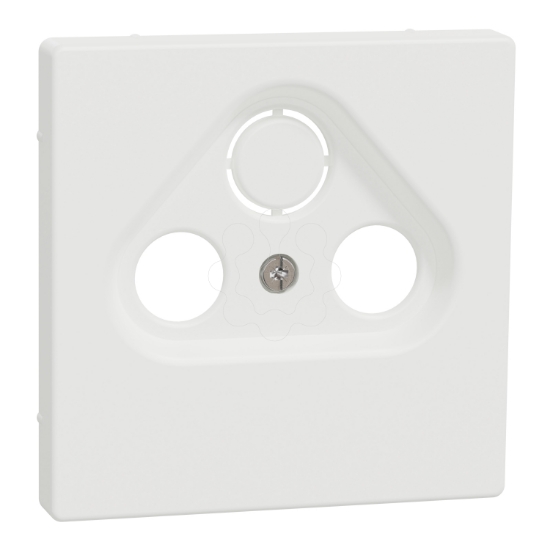 Imagem de D-Life - Centro Tomada R-TV/SAT - Branco Mate