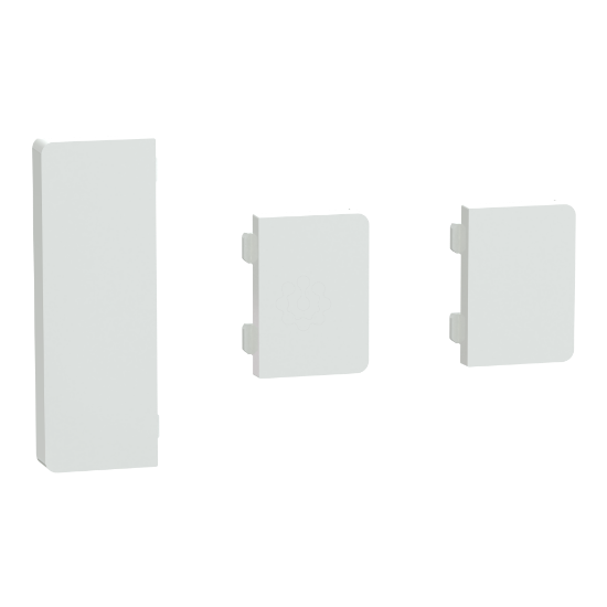 Imagem de Push button, KNX, Merten System Design, 3gang, rockers, lotus white