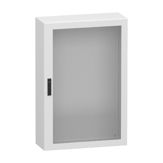 Imagem de Spacial CRN porta transp. Sem platina  montagem H12xW8xD3 IP66 IK8 RAL7035