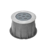 Imagem de Encastravel no solo IP65 Ringo O155mm LED 10.1 3000K Aco inox