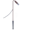 Imagem de Baliza IP54 TRIM LED 3.5 Branco quente - 3000K ON-OFF Castanho