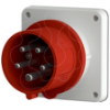 Imagem de Ficha fixa de painel 16A 400V IP44