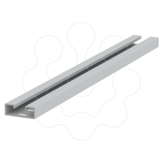 Imagem de 66 Tele-carril isolante cinzento 18x50 U23X