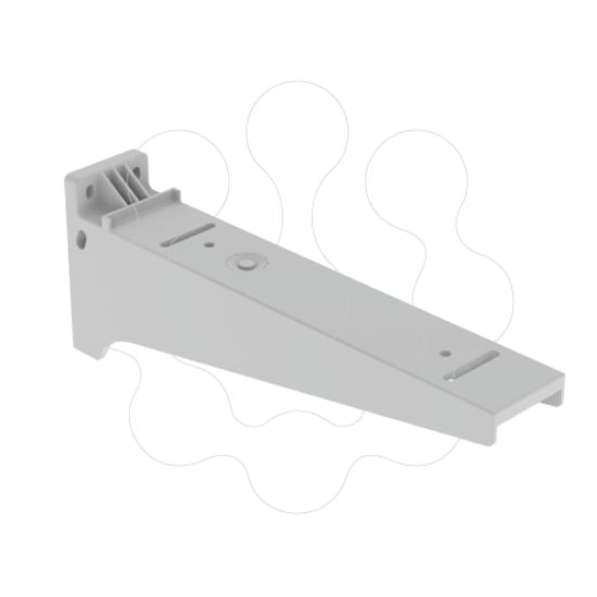 Imagem de 66 Suporte horizontal isolante cinzento 400 U23X