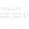 Imagem de 66 Articulacao horizontal cinzento 60 U24X