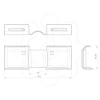 Imagem de 66 Articulacao horizontal cinzento 100 U24X