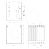 Imagem de 88 Calha cinzento 100x80 U43X