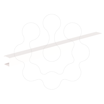 Mostrar detalhes para 31 Tampa branco 2m 35x35 U23X Imagem de 31 Tampa branco 2m 35x35 U23X