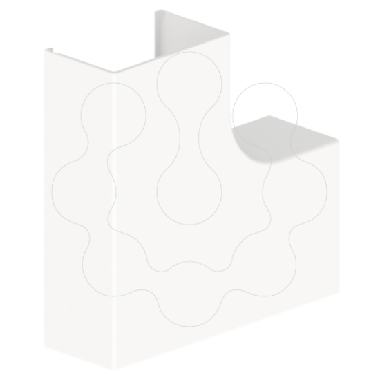 Imagem de 31 Angulo plano branco 45x75 U24X