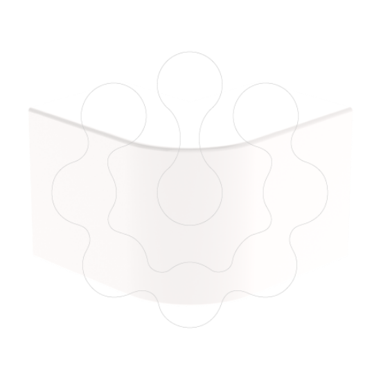 Imagem de 31 Angulo exterior branco 60x75 U24X