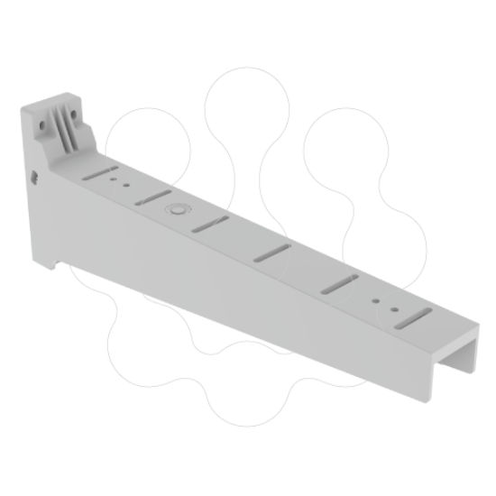 Imagem de 66 Suporte horizontal isolante cinzento 600 U48X