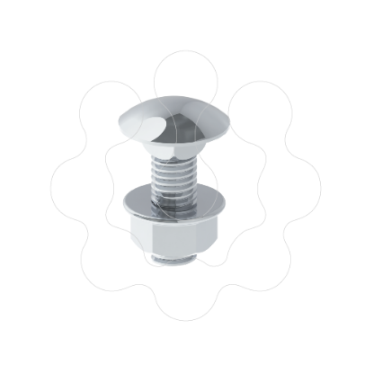 Mostrar detalhes para 66 Parafuso DIN 603 M8x25 AISI 316 Imagem de 66 Parafuso DIN 603 M8x25 AISI 316