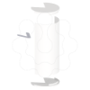 Imagem de 73 Angulo variavel exterior branco U24X