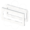 Imagem de 73 Quadro para mec. branco 150 U42X
