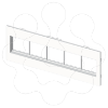 Imagem de 73 Placa 5 mec. Mosaic branco U42X