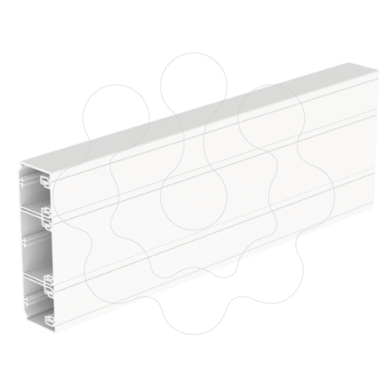 Imagem de 93 Calha 3 tampas branco 50x170 U23X