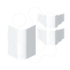 Imagem de 93 Angulo exterior branco 70x210 U24X