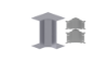 Imagem de 93 Angulo interior cor aluminio 70x170 U24X